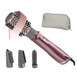 Фен-щетка BaByliss Beliss Big Hair AS960E, 1000 Вт, розовый flexmag.md