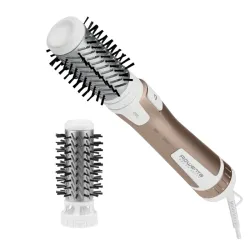Фен-щетка Rowenta Brush Activ Compact золотисто-белая flexmag.md