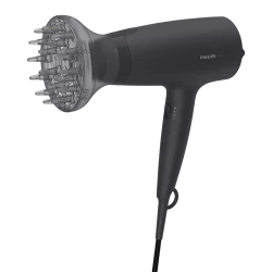 Uscator de par Philips BHD302-30, 1600 W, Negru flexmag.md