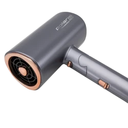 Фен для волос Polaris PHD 2090AcI Турмалин PROF, 2000 Вт, серый flexmag.md