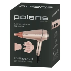 Фен Polaris PHD 2503TDi, 2500 Вт, Розовый flexmag.md