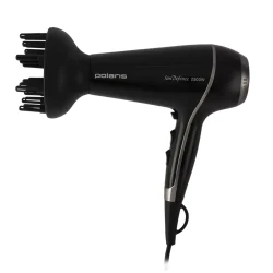 Фен для волос Polaris PHD1112, 2500 Вт, черный flexmag.md