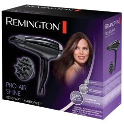 Фен для волос Remington Pro-Air Shine D5215, 2300 Вт, черный flexmag.md