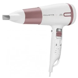 Фен для волос Rowenta Premium Care Pro CV7461F0, 2400 Вт, белый | Розовый flexmag.md