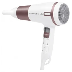 Фен для волос Rowenta Premium Care Pro CV7461F0, 2400 Вт, белый | Розовый flexmag.md