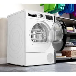Uscator de rufe Bosch WQG245A0FR Alb flexmag.md