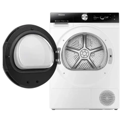 Uscator de rufe Hisense DH7S107BW, 10kg, Alb flexmag.md