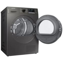 Сушильная машина Samsung DV90TA040AX-UA, 9 кг, нержавеющая сталь flexmag.md