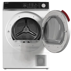 Сушильная машина Sharp KD-NHL8S9GWC -EE, 9 кг, белая flexmag.md