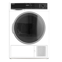 Uscator de rufe Sharp KDHHH8S8GW3EE, 8kg, Alb flexmag.md