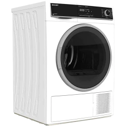 Сушильная машина Sharp KDHHH8S8GW3EE, 8 кг, белая flexmag.md