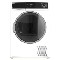 Uscator de rufe Sharp KDHHH9S8GW3EE, 9kg, Alb flexmag.md