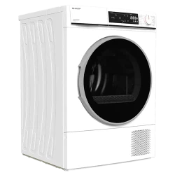 Сушильная машина Sharp KDNHA7S7GW21EE, 7 кг, белый flexmag.md