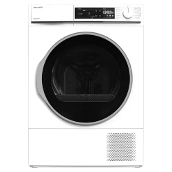 Uscator de rufe Sharp KDNHA8S7GW21EE, 8kg, Alb flexmag.md