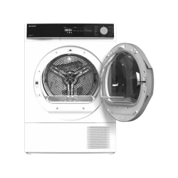 Сушильная машина Sharp KDNHH0S7GW2EE, 10 кг, белая flexmag.md