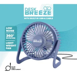 Ventilator Cellularline Desk Breeze Axial Violet flexmag.md