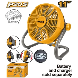 Ventilator de podea pe acumulator Ingco CFALI2002 flexmag.md