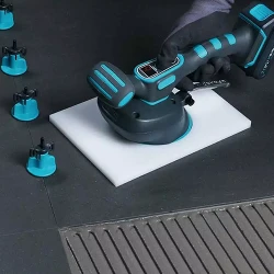 Vibrator pentru placi ceramice pe acumulator Bihui LFTBA-Plus flexmag.md