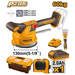 Vibrator pentru placi ceramice pe acumulator Ingco CTVLI20015 (1 acumulator) flexmag.md
