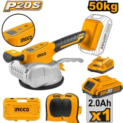 Vibrator pentru placi ceramice pe acumulator Ingco CTVLI20101 flexmag.md