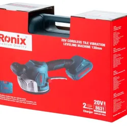 Вибратор для керамических плит на аккумуляторе Ronix 8631 (2 аккумулятора) flexmag.md